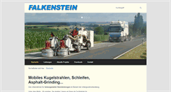 Desktop Screenshot of kugelstrahlen.de